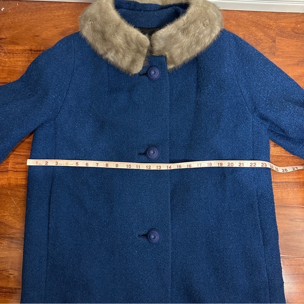 ILGWU Union Made Vintage Coat Blue Womens - Picture 6 of 9